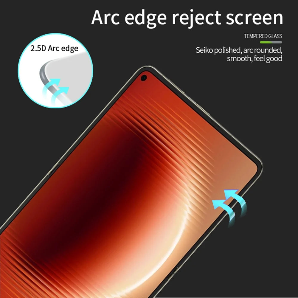 PINWUYO for Huawei Pura X Max Tempered Glass Film  JK Series-2 9H Full Glue Full Screen Protector - Black - 2