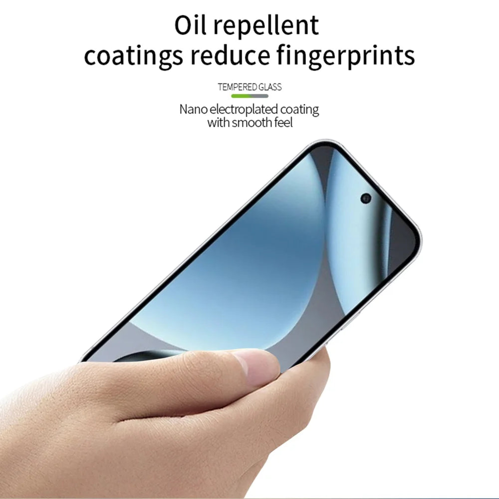 PINWUYO for Google Pixel 11 Pro XL Tempered Glass Film  JK Series-2 9H Full Glue Full Screen Protector - Black - 4