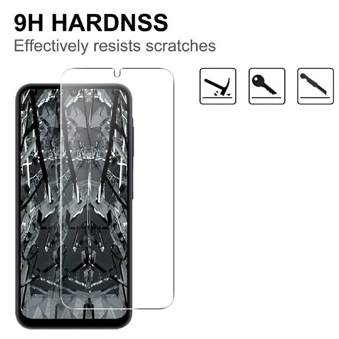 For Samsung Galaxy S26 FE Screen Protector 2.5D HD Tempered Glass Film (Not Complete Coverage) - Transparent - 3