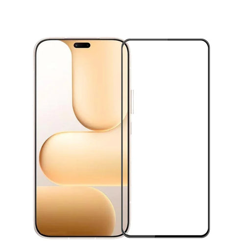MOFI for Honor 600e 5G Screen Protector  9H 3D Curved Full Glue Full Coverage Tempered Glass Film - Black - 1