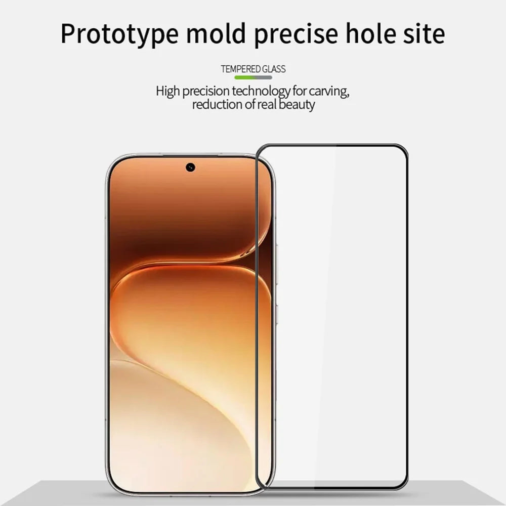 MOFI for Honor 600 Pro 5G / Honor 600 5G Screen Protector  9H 3D Curved Full Glue Full Coverage Tempered Glass Film - Black - 3