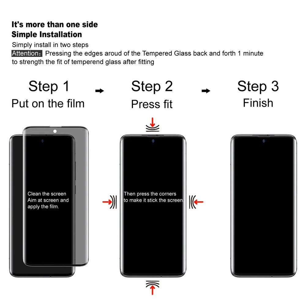 IMAK For Infinix Note Edge 5G Anti Spy Screen Protector Full Cover Side Glue Tempered Glass Film - Black - 7