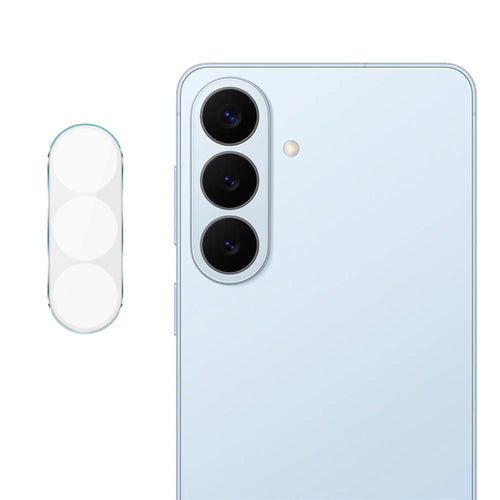 IMAK For Samsung Galaxy S26 FE Camera Lens Protector Slim Tempered Glass Full Coverage Lens Film - Transparent - 1
