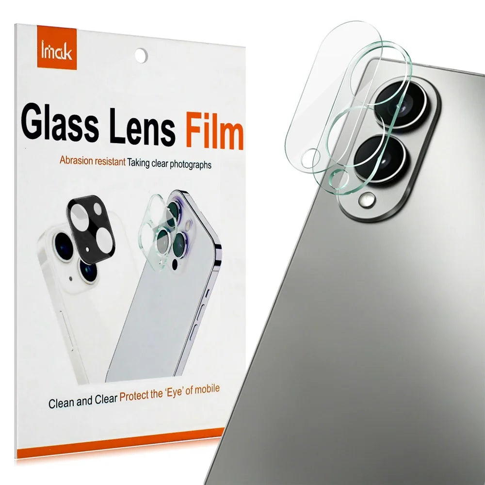 IMAK For Samsung Galaxy Z Fold8 Tempered Glass Full Cover Camera Lens Protector + Acrylic Lens Cap - Transparent - 6