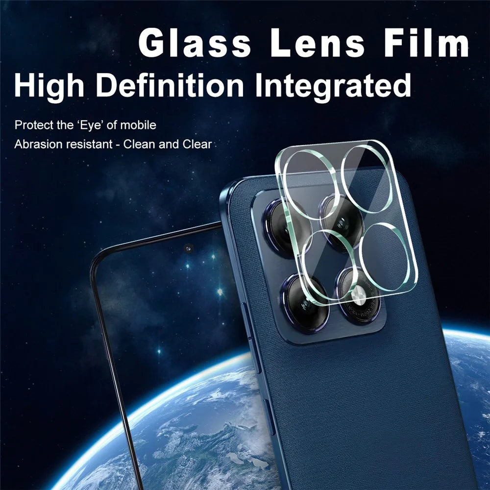 IMAK For Motorola Edge 70 Pro 5G / Edge 70 Pro+ 5G Tempered Glass Full Cover Camera Lens Protector + Acrylic Lens Cap - Transparent - 2