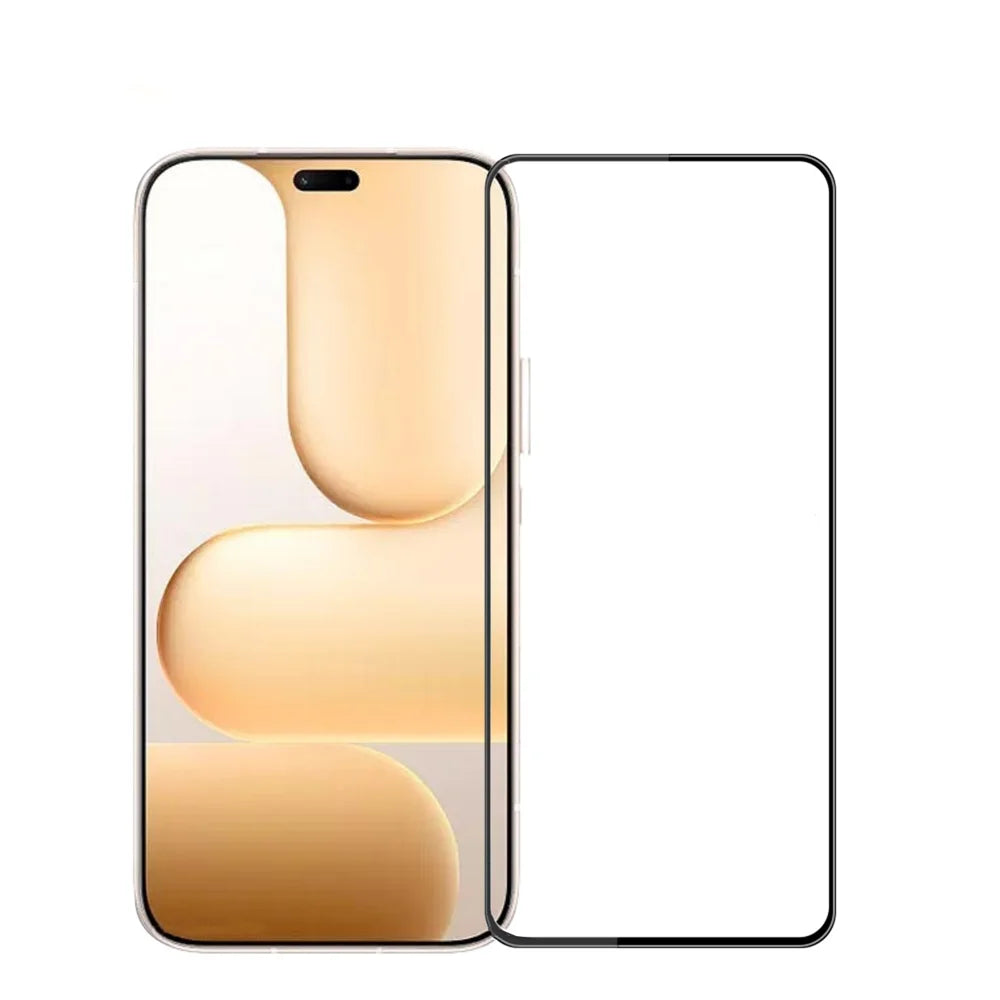 PINWUYO for Honor 600e 5G Tempered Glass Film  Explosion-proof 9H 3D Full Glue Full Screen Protector - Black - 1