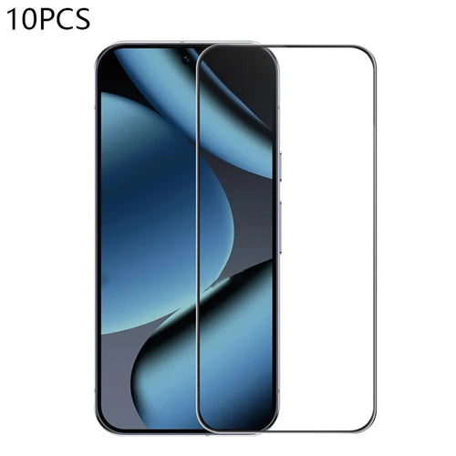 RURIHAI 10Pcs For Google Pixel 11  /  11 Pro Full Glue Screen Protector High Aluminium Silicon Glass Film, Ultrasonic Fingerprint Unlock - 1