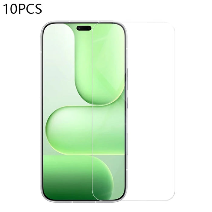 RURIHAI 10Pcs For Honor 600 Lite 5G Screen Protector 0.26mm 2.5D Full Glue High Aluminium Silicon Glass Film (NOT Complete Covering) - 1
