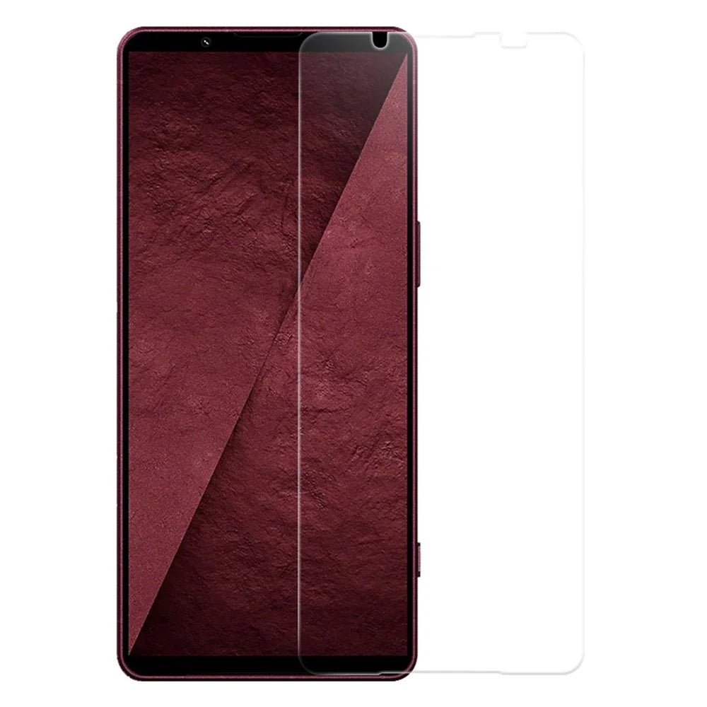 RURIHAI 10Pcs For Sony Xperia 1 VIII Screen Protector 0.26mm 2.5D Full Glue High Aluminium Silicon Glass Film (NOT Complete Covering) - 1