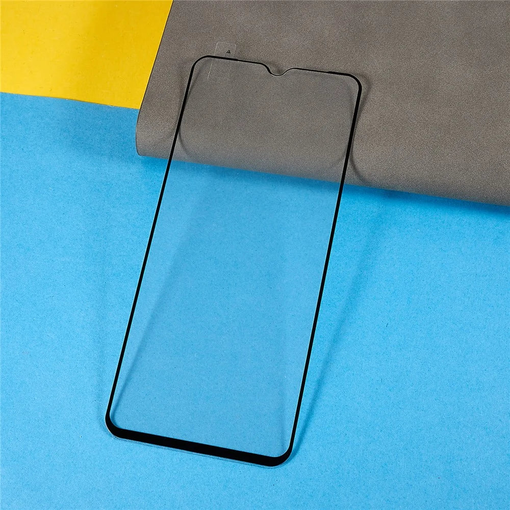Tempered Glass Film for Samsung Galaxy A34 5G, Silk Printing Anti-explosion HD Clear Full Screen Protector (Full Glue) - 3