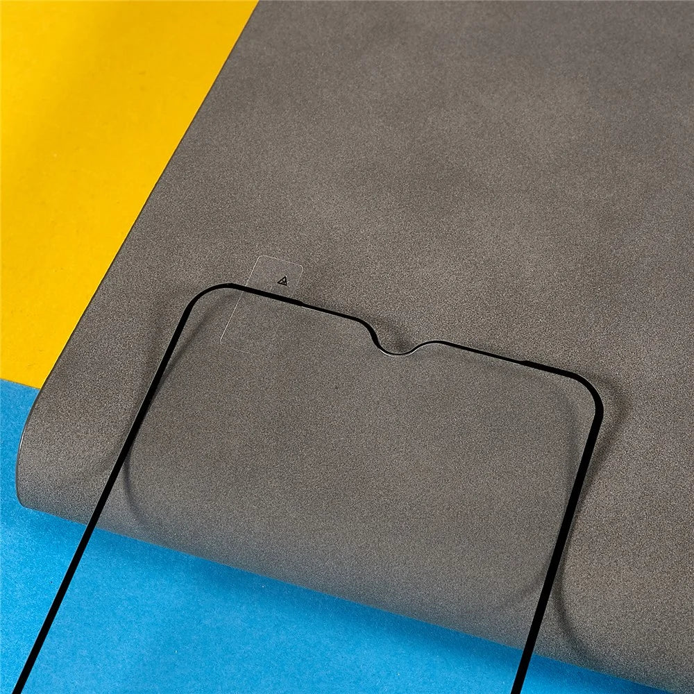 Tempered Glass Film for Samsung Galaxy A34 5G, Silk Printing Anti-explosion HD Clear Full Screen Protector (Full Glue) - 4
