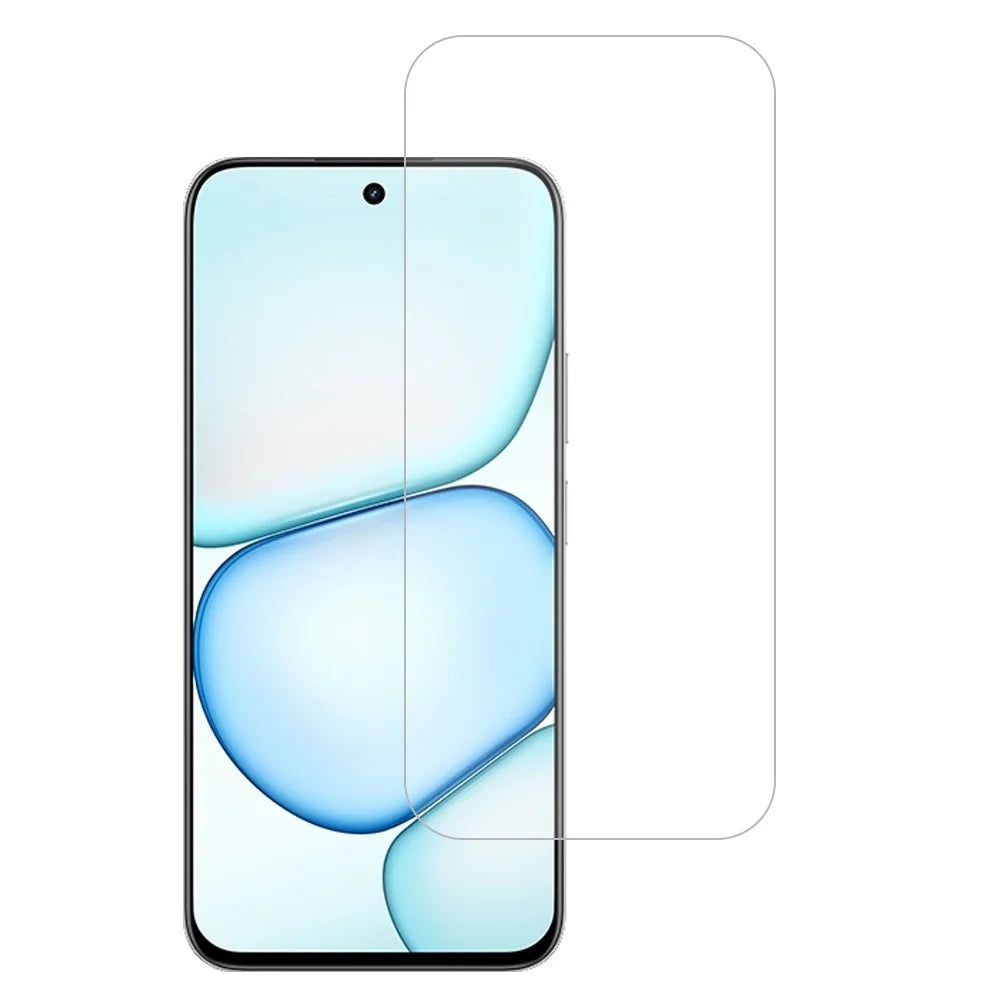 For Realme C100 4G Screen Protector 2.5D High Aluminium-Silicon Glass Film Electroplated Coating (Not Complete Covering) - Transparent - 1
