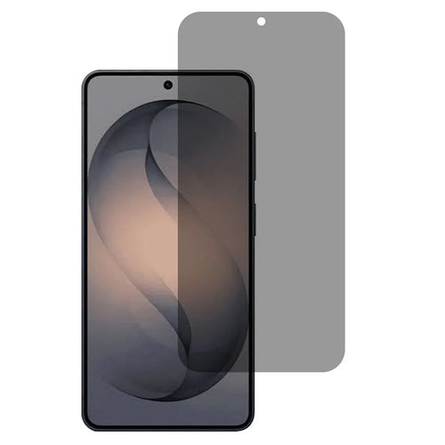 AMORUS For Samsung Galaxy S26 FE 2.5D Arc Edge Anti Spy Full Screen Protector Full Glue High Aluminium-silicon Glass Film - Black - 1