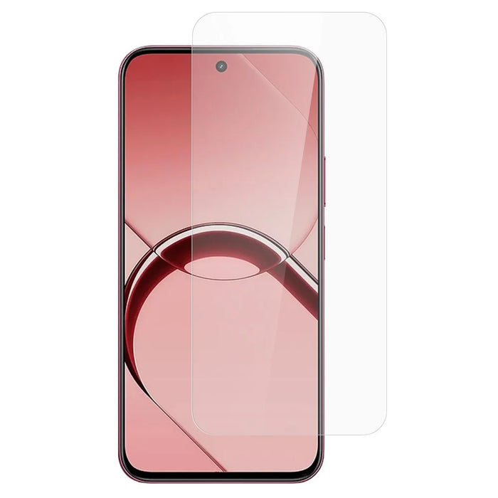 For Realme 16T 5G Screen Protector 0.3mm Arc Edge Tempered Glass Film, Not Complete Coverage - Transparent - 1