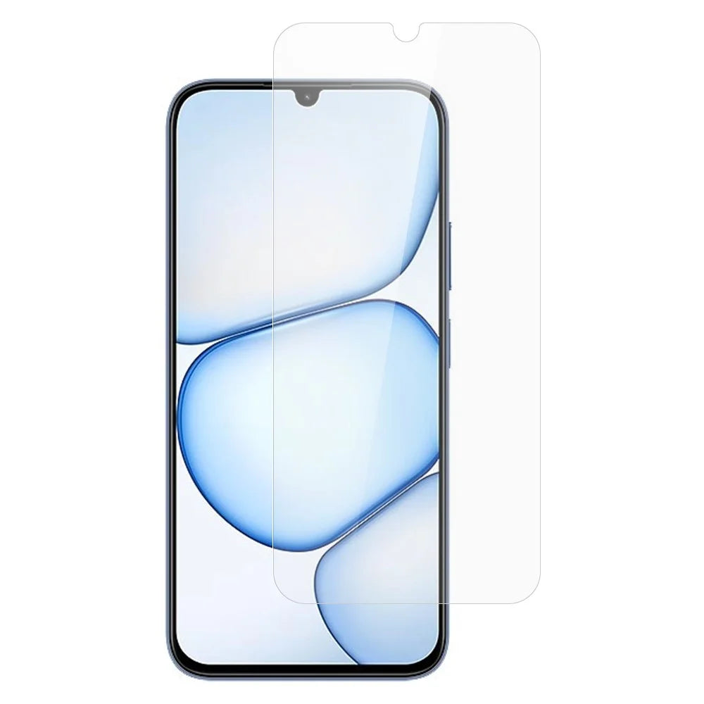 For Realme C100x 4G Screen Protector 0.3mm Arc Edge Tempered Glass Film, Not Complete Coverage - Transparent - 1