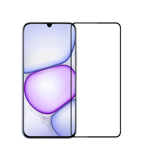 PINWUYO for Realme C100i 4G / Realme C100i 5G / Realme 16T 5G / Realme P4 Lite 4G / Realme P4 Lite 5G / Realme C83 5G Tempered Glass Film  JK Series-2 9H Full Glue Full Screen Protector - Black - 1