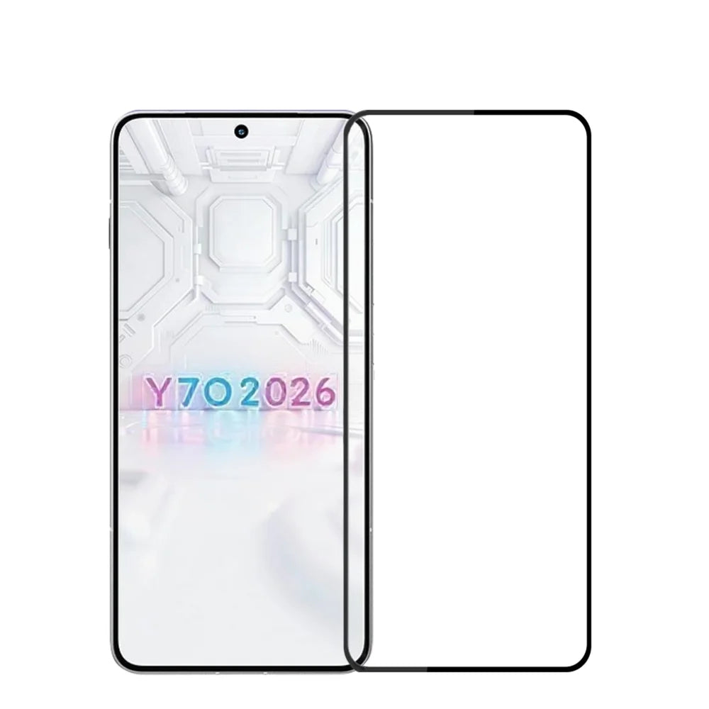 PINWUYO for Lenovo Legion Y70 (2026) Tempered Glass Film  JK Series-2 9H Full Glue Full Screen Protector - Black - 1