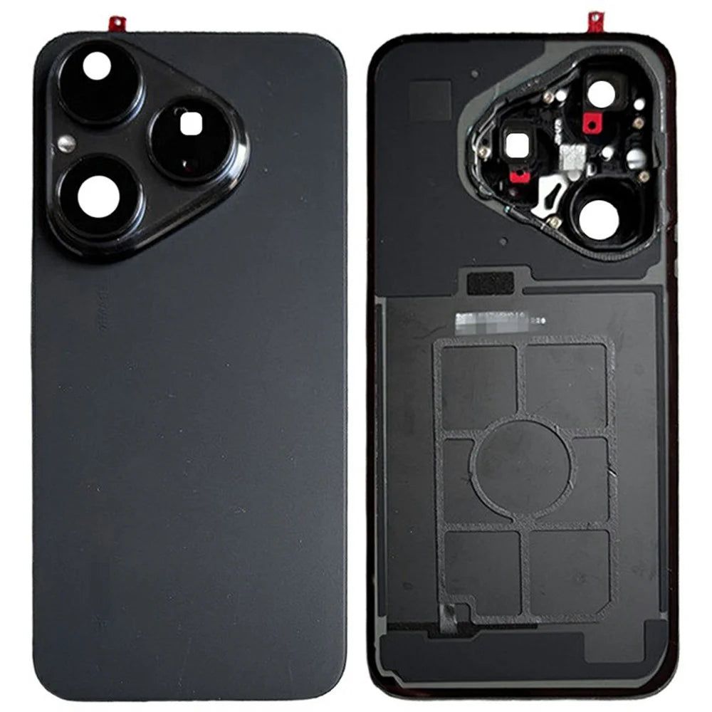 For Huawei Pura 80 Pro OEM Battery Housing with Camera Lens Cover - Black - 1