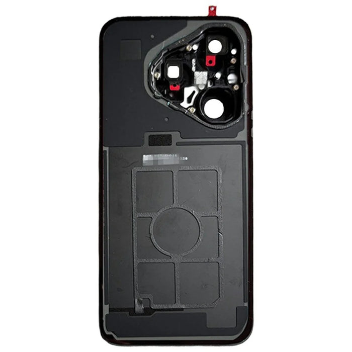 For Huawei Pura 80 Pro OEM Battery Housing with Camera Lens Cover - Black - 3