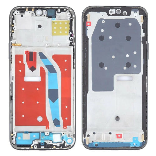 For Honor X8c 4G OEM Front Housing Frame Repair Part (without Logo) - Black - 1