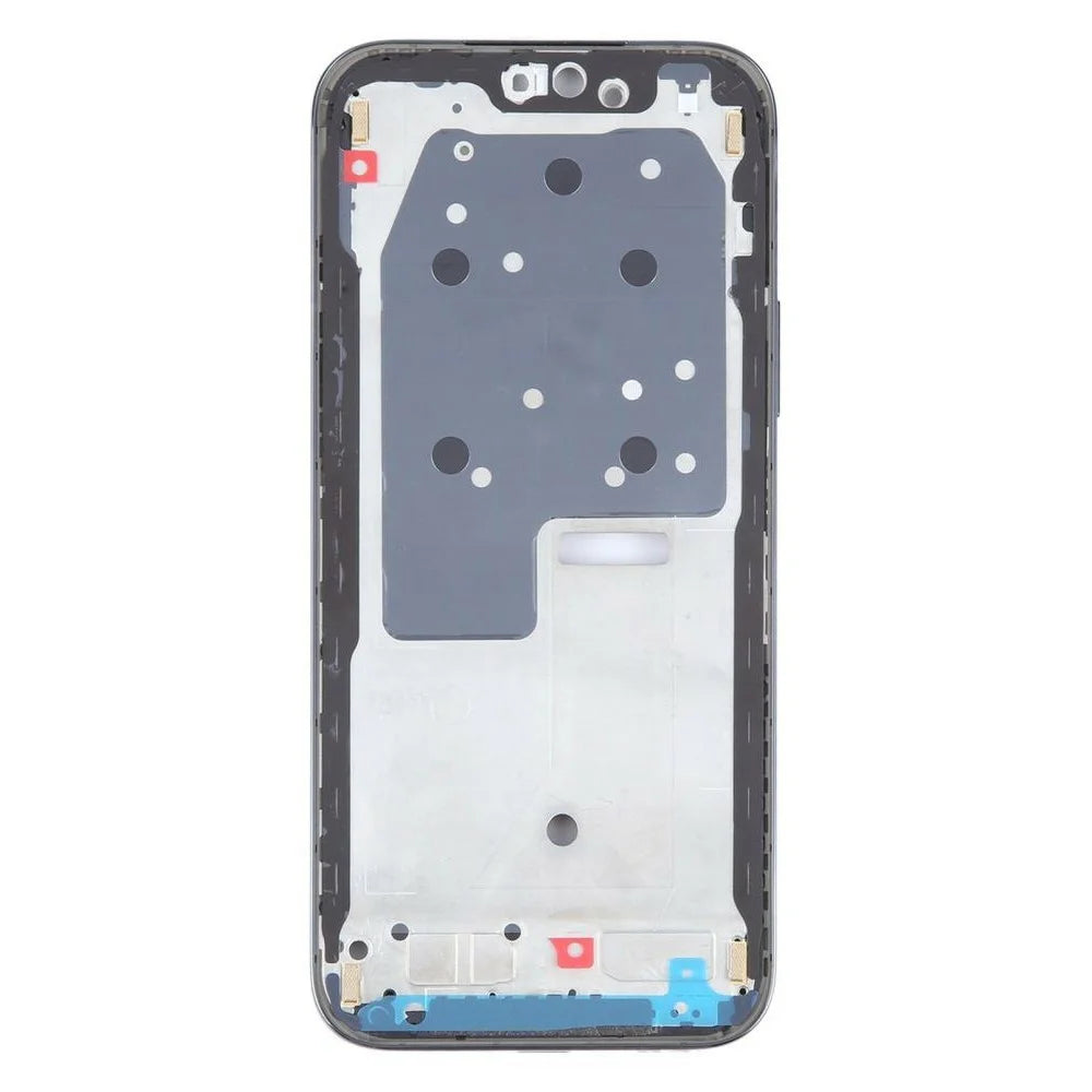 For Honor X8c 4G OEM Front Housing Frame Repair Part (without Logo) - Black - 3