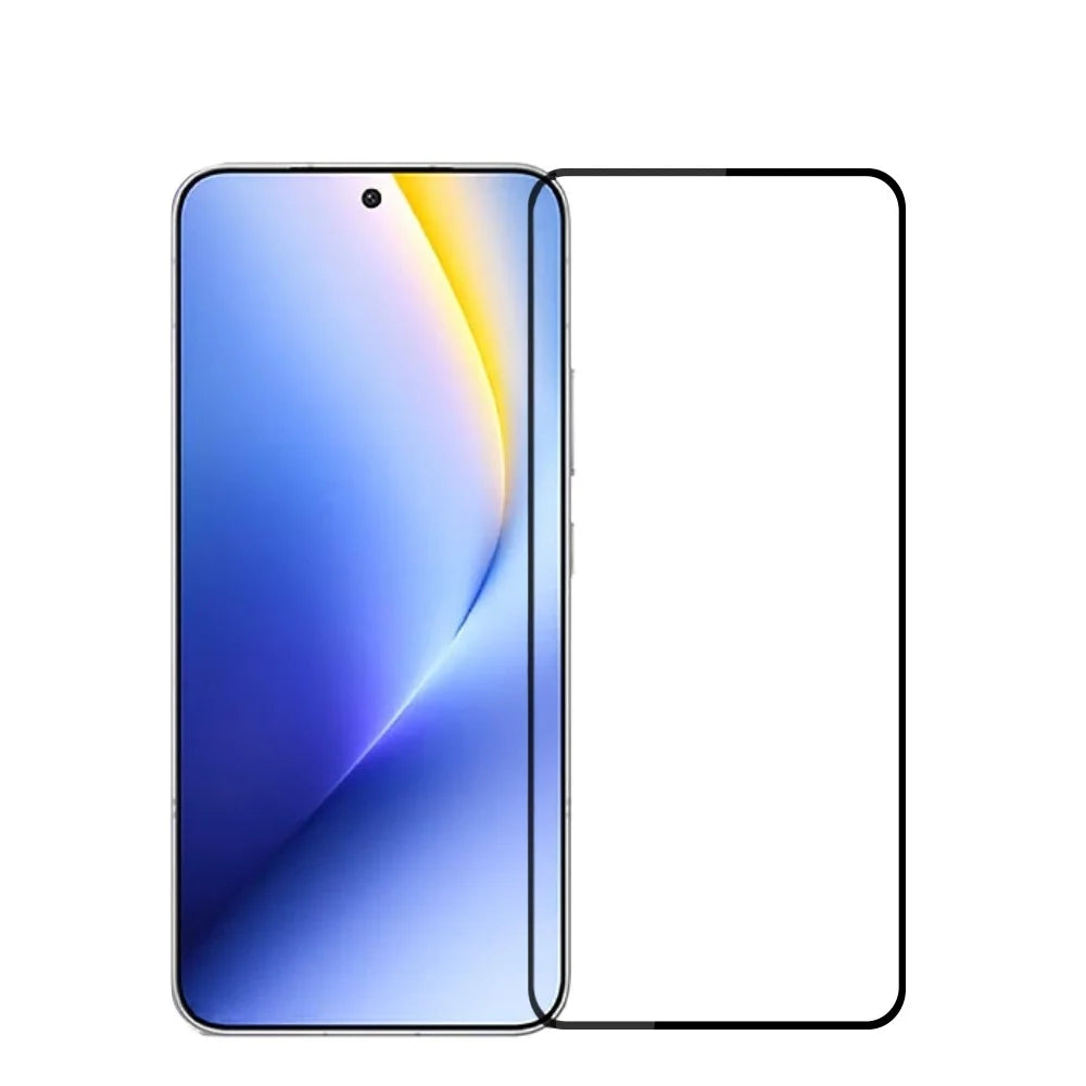 MOFI for Honor Win Turbo 5G Screen Protector 9H Full Glue Full Coverage High Aluminum-Silicon Glass Film - Black - 1