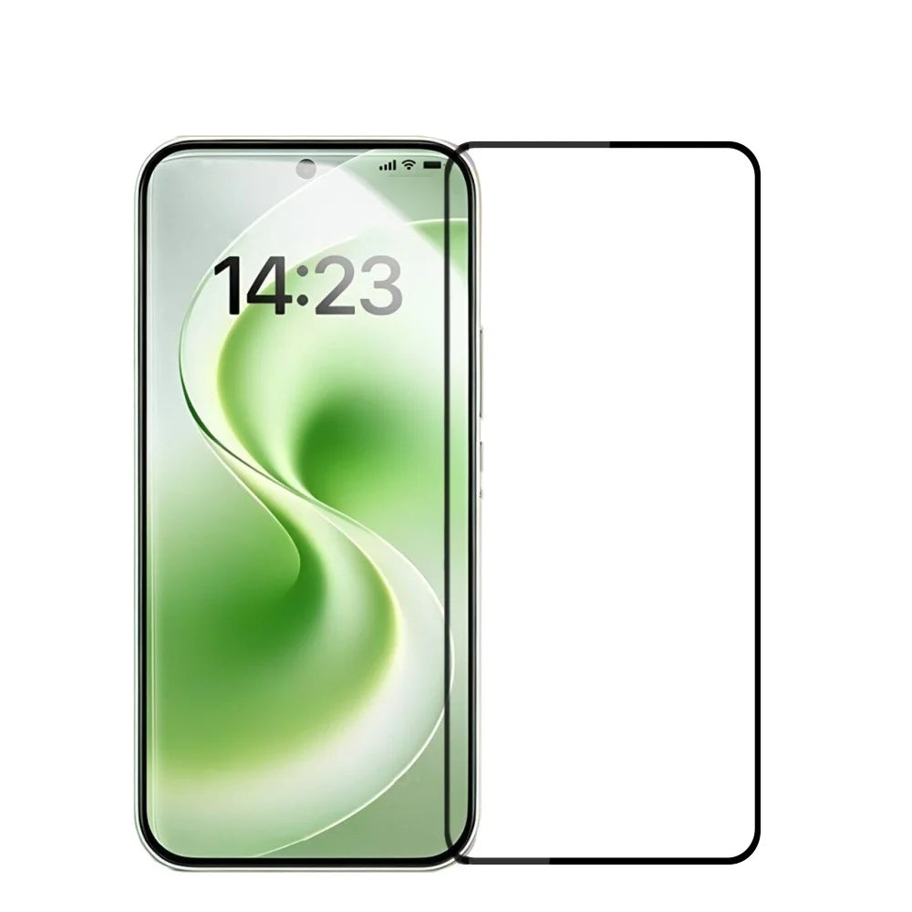 MOFI for vivo S60 5G Screen Protector 9H Full Glue Full Coverage High Aluminum-Silicon Glass Film - Black - 1