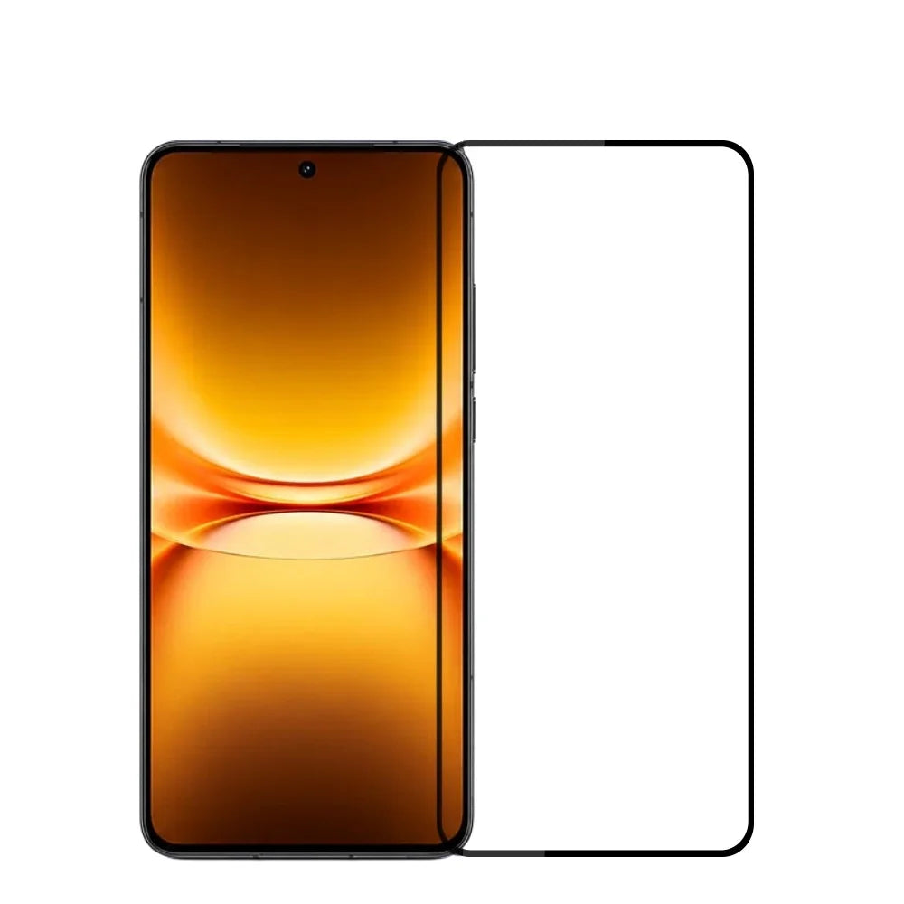 MOFI for vivo iQOO 15T 5G Screen Protector 9H Full Glue Full Coverage High Aluminum-Silicon Glass Film - Black - 1