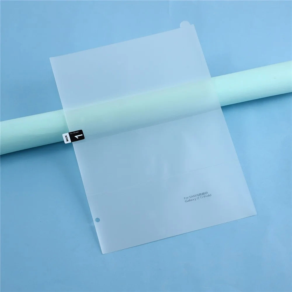 For Samsung Galaxy Z TriFold 5G Hydrogel Film Set Matte Anti-fingerprint Front + Inside TPU Screen Protector - 5