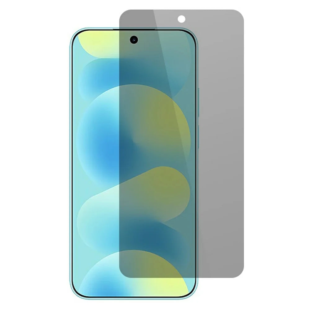 For Huawei nova 16 5G Privacy Screen Protector 180-Degree Anti-Spy Tempered Glass Full Coverage Film - Black - 1