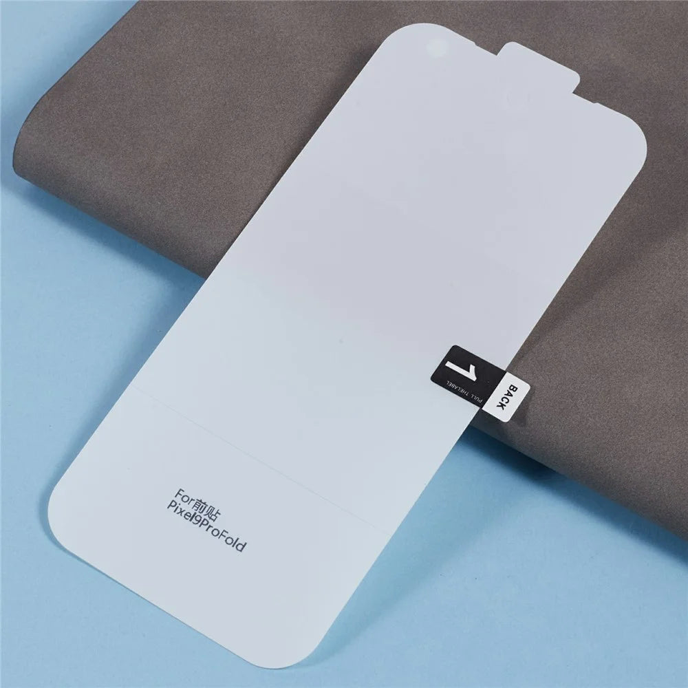For Google Pixel 10 Pro Fold Screen Protector Set, Front + Back Full Cover TPU+PET Hydrogel Film - 5