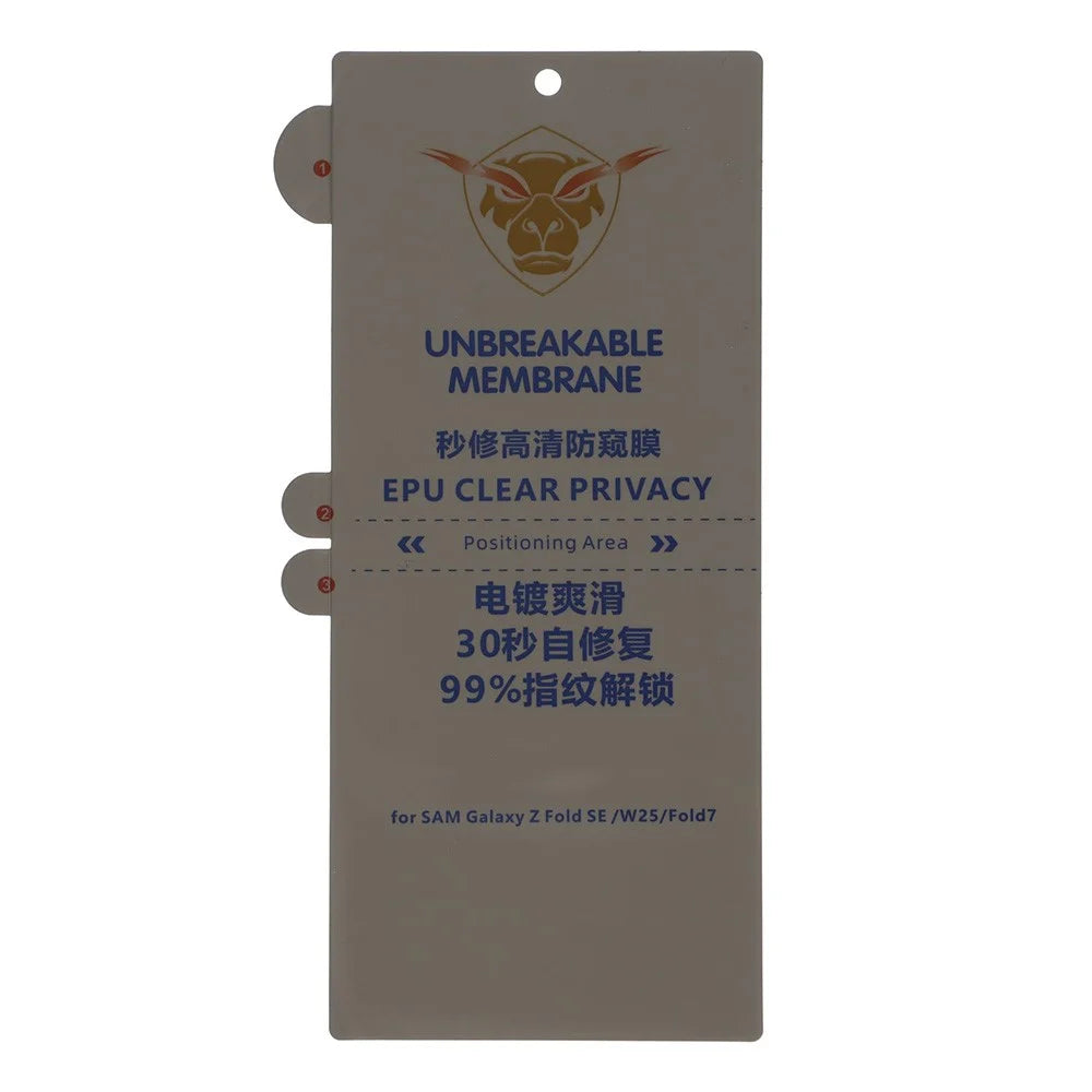 For Samsung Galaxy Z TriFold 5G / Z Fold7 5G Privacy Screen Protector 180-degree Anti-spy TPU + PET Outer Film - 2