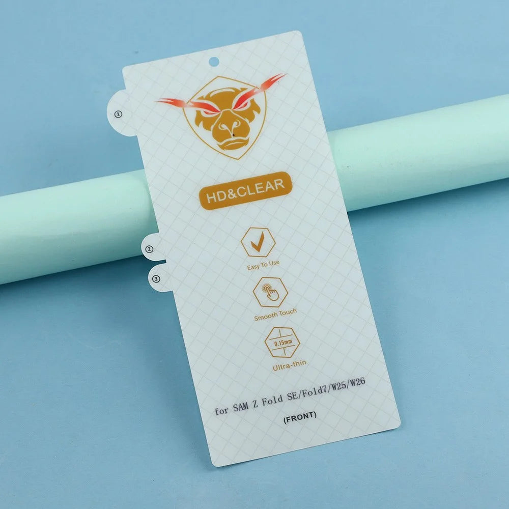 For Samsung Galaxy Z TriFold 5G / Z Fold7 5G Screen Protector HD Clear Anti-fingerprint TPU + PET Outer Film - 3