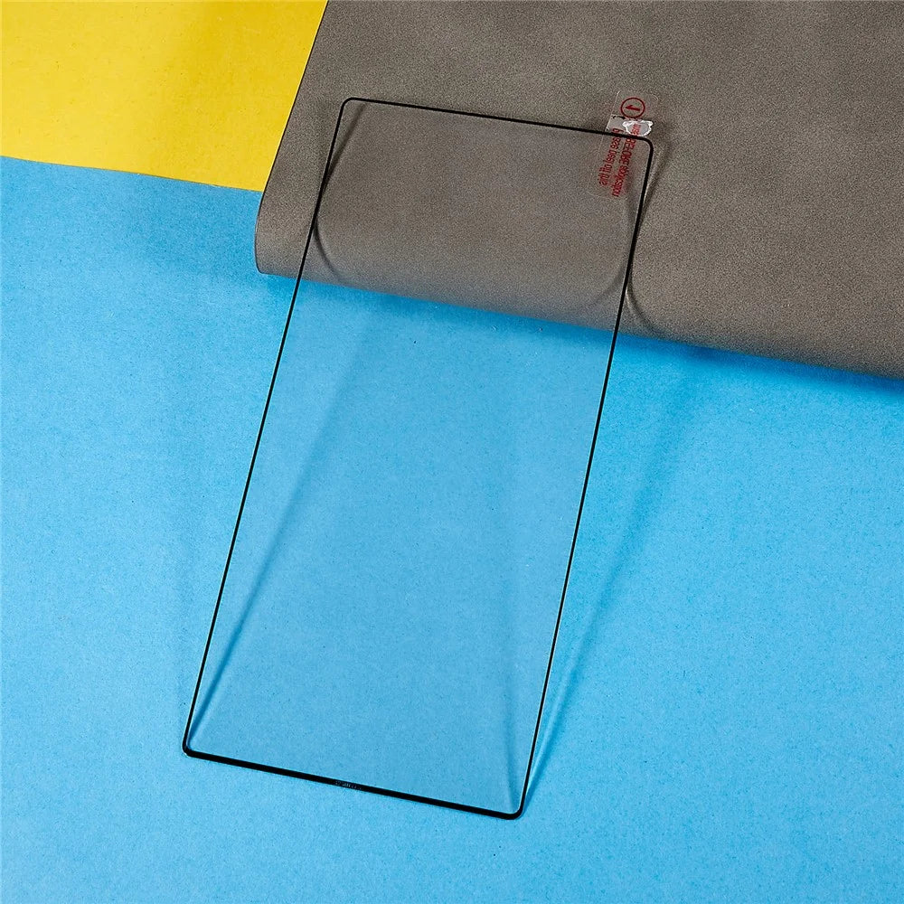 For Samsung Galaxy S23 Ultra Full Coverage Screen Protector Full Glue High Clarity Scratch Resistant Tempered Glass Film, Support Face Unlock - 3