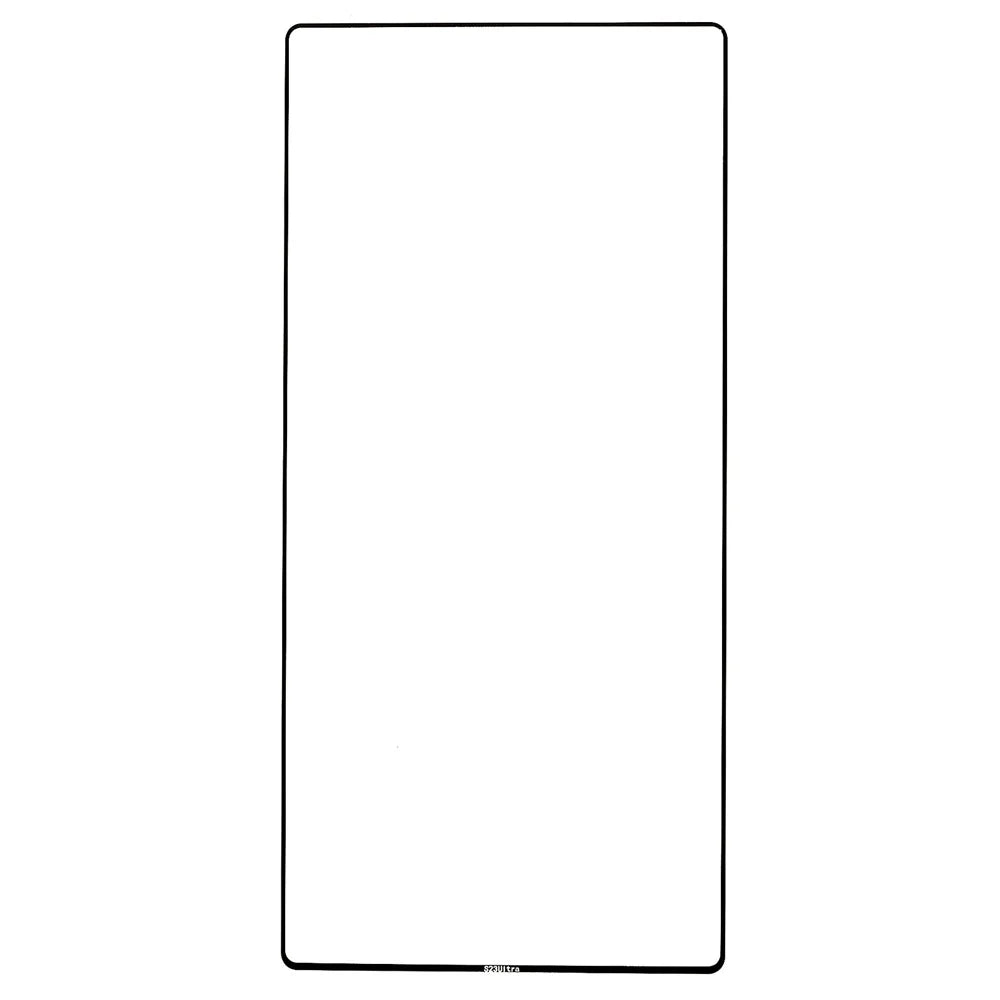 For Samsung Galaxy S23 Ultra HD Clear Screen Protector Full Cover Full Glue Anti-Scratch Tempered Glass Film, Support Fingerprint Unlock - 2