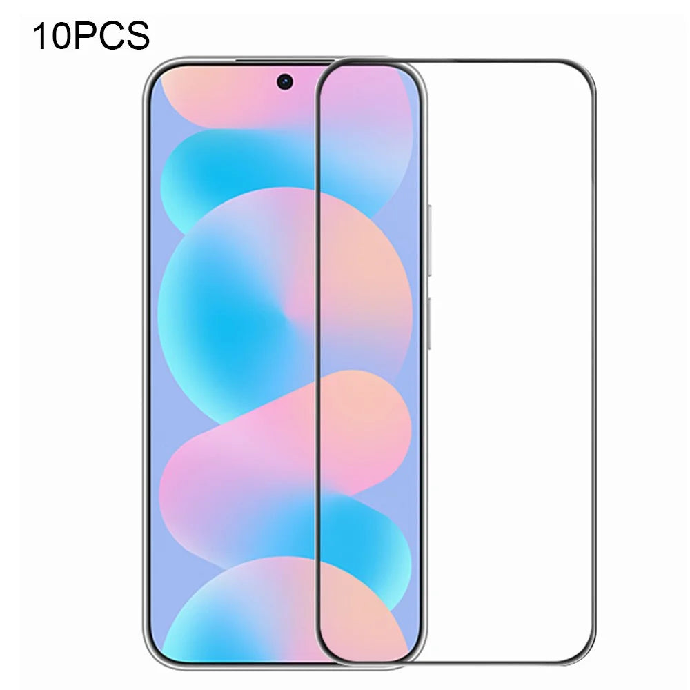 RURIHAI 10Pcs For Huawei nova 16z 5G High Aluminium-Silicon Glass Film Full Glue 0.26mm 2.5D Full Screen Protector - 1