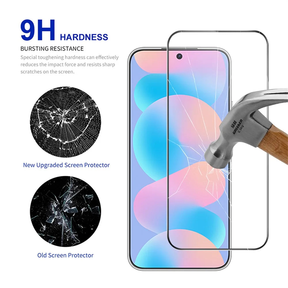 RURIHAI 10Pcs For Huawei nova 16z 5G High Aluminium-Silicon Glass Film Full Glue 0.26mm 2.5D Full Screen Protector - 3