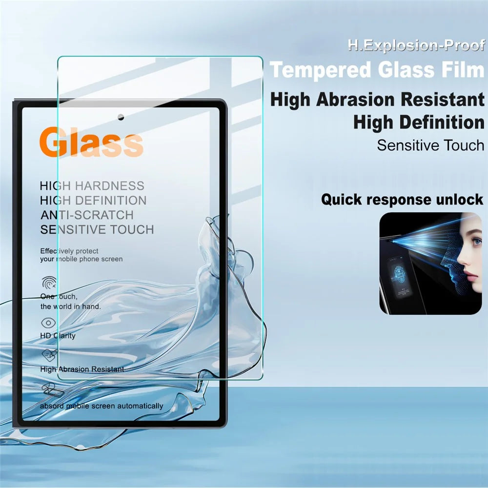 IMAK H Series for Samsung Galaxy Z Fold8 Tempered Glass Screen Protector Shatter-Proof Protection (Not Complete Coverage) - Transparent - 2