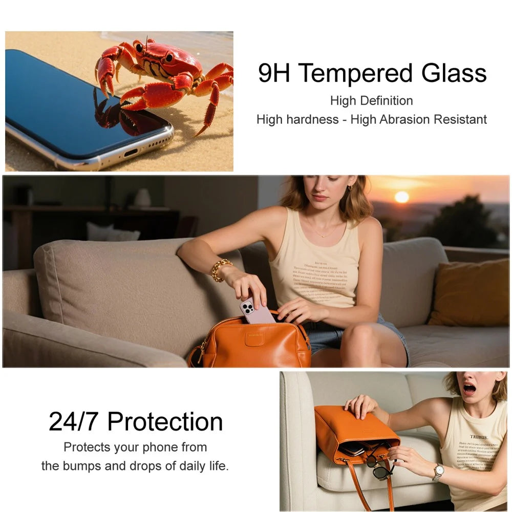 IMAK H Series for Samsung Galaxy Z Fold8 Tempered Glass Screen Protector Shatter-Proof Protection (Not Complete Coverage) - Transparent - 6