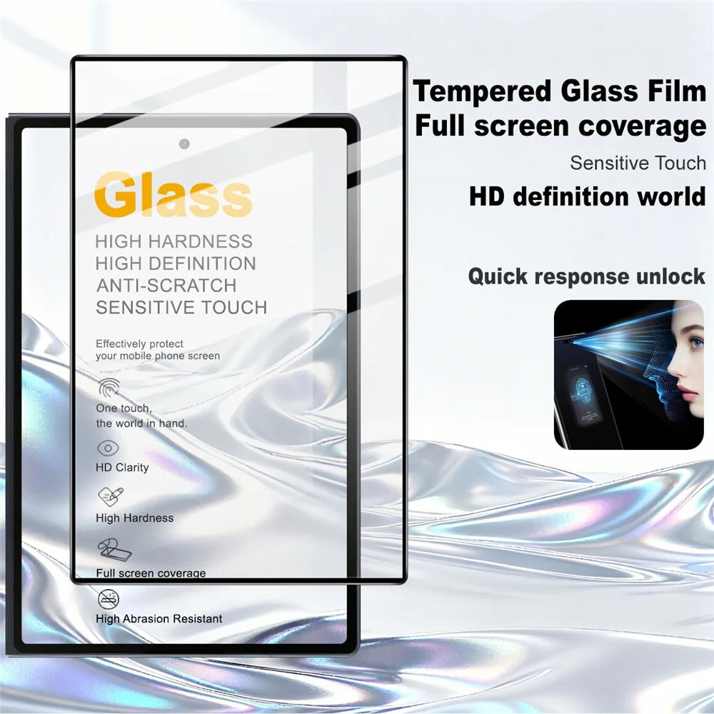 IMAK Pro+ Series For Samsung Galaxy Z Fold8 Tempered Glass Full Screen Protector Sensitive Touch Film - Transparent - 2