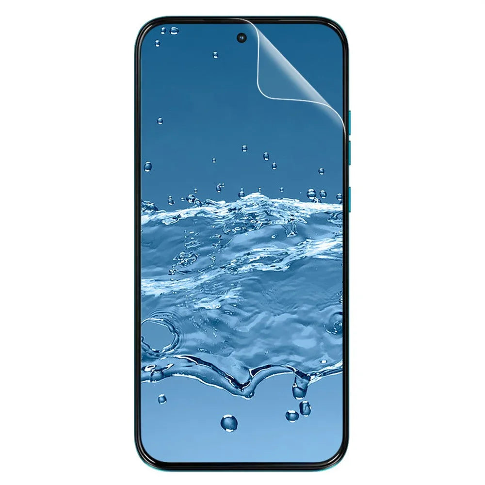 IMAK Hydrogel Film 4th For Motorola Moto G87 5G / G77 5G / G67 5G / G Max 5G Full Screen Protector Ultra Clear Full Glue Soft TPU Film (Fingerprint Unlock) - Transparent - 4