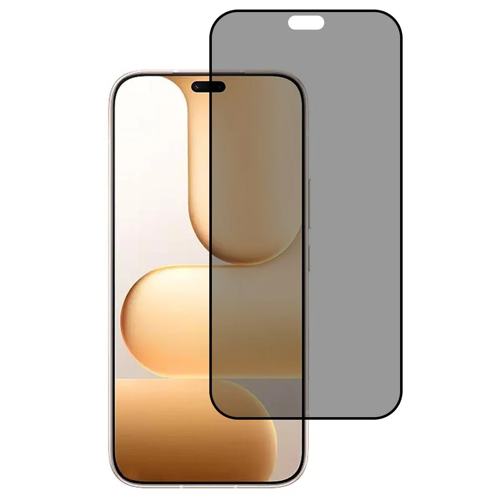 For Honor 600 Lite 5G Privacy Screen Protector Full Coverage Anti Spy Tempered Glass Film Silk Printing - 1