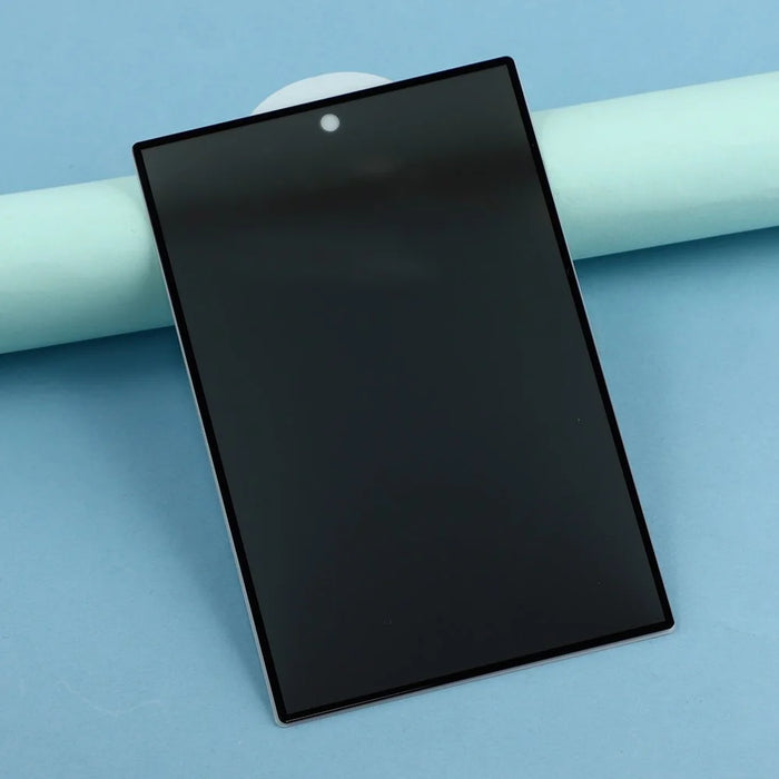 For Samsung Galaxy Z Fold8 Anti-Spy Screen Protector Silk Printing Tempered Glass Outer Screen Film - 5