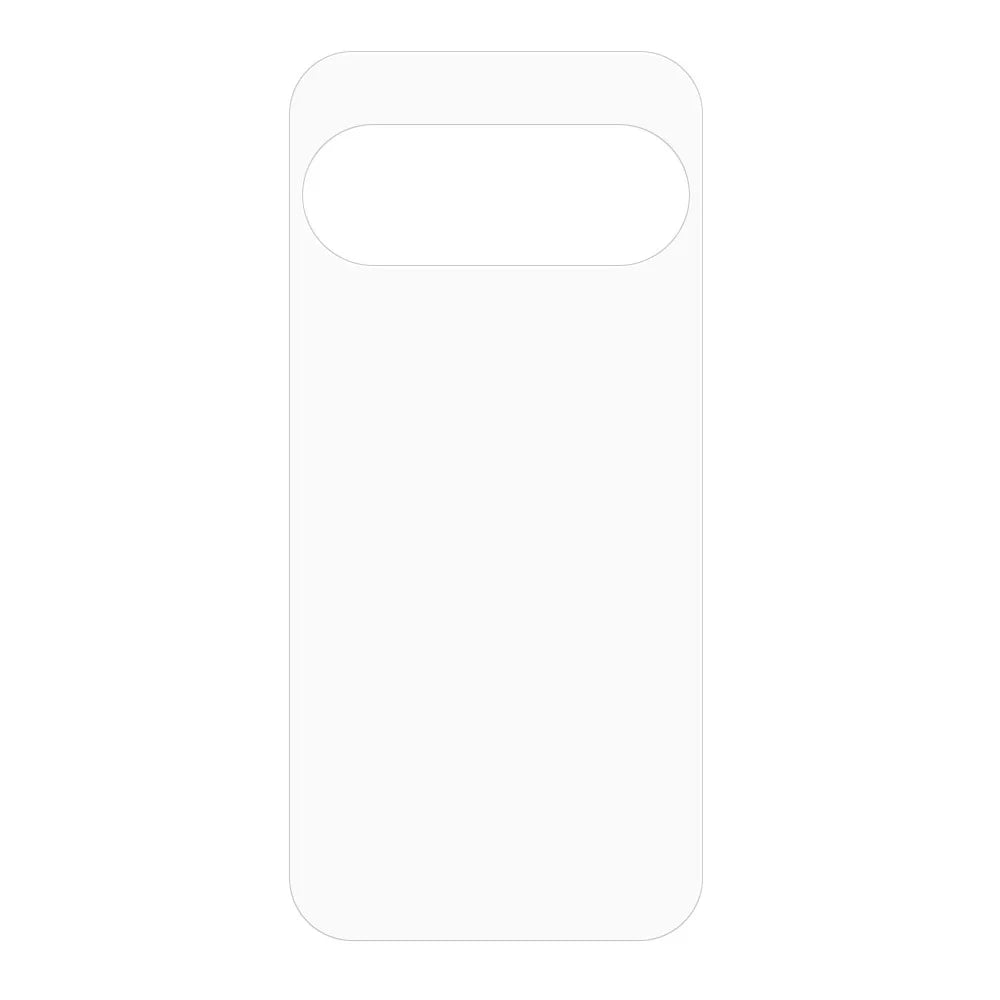 For Google Pixel 11 Pro Anti-Scratch Phone Back Protector Ultra Clear PET Back Cover Film, NOT Complete Covering - Transparent - 2