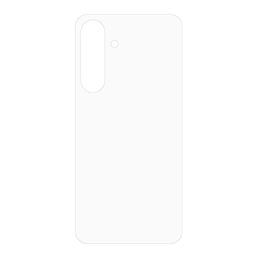 For Samsung Galaxy S25 FE Anti-Scratch Phone Back Protector Ultra Clear PET Back Cover Film, NOT Complete Covering - Transparent - 2
