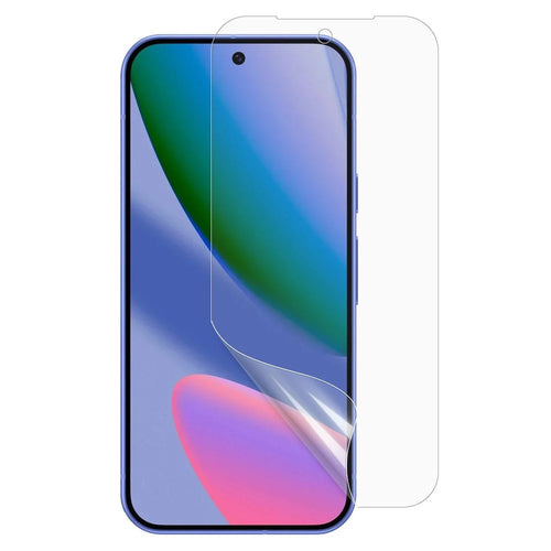 For Google Pixel 11 Pro XL Screen Film PET Bubble Free Ultra Clear Screen Protector, NOT Complete Covering - Transparent - 1