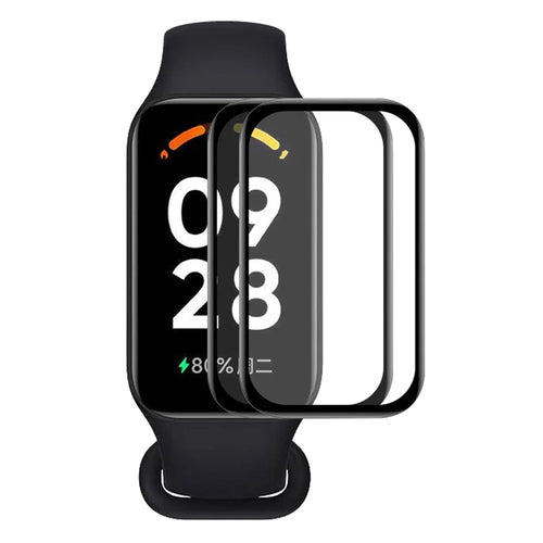 ENKAY HAT PRINCE 2Pcs  /  Set for Redmi Band 2 Protective Film 3D Curved PMMA Smart Watch Screen Protector Soft PC Edge Anti-Scratch HD Clear Full Cover Film - 1