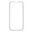 For iPhone 18 Pro / 17 Pro Screen Protector Silk Printing Full Glue Full Coverage Tempered Glass Screen Film - Black Edge - 2