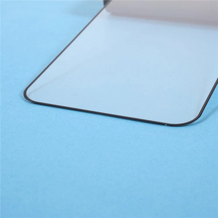 For iPhone 18 Pro / 17 Pro Screen Protector Silk Printing Full Glue Full Coverage Tempered Glass Screen Film - Black Edge - 5