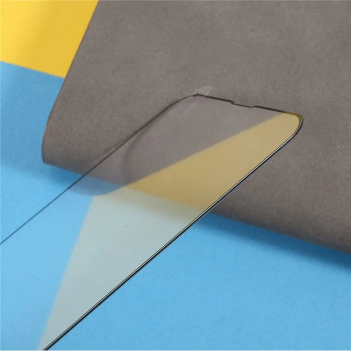 For iPhone 18 Pro / 17 Pro Screen Protector Silk Printing Full Glue Full Coverage Tempered Glass Screen Film - Black Edge - 6
